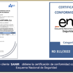 sanir, ambulancias, certificado ens, alta, amkio ingenieros, ENS, Ciberseguridad